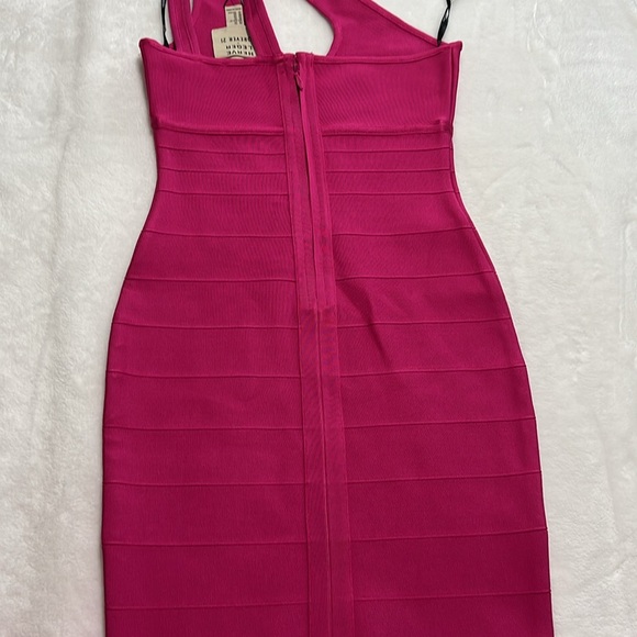Herve Leger X F21 Bandage Dress Pink XS NWT - Picture 8 of 11
